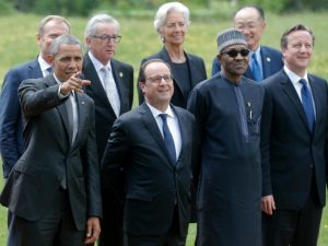 Obama, Buhari and other World leaders at the G7