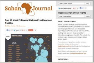 African Presidents on Twitter 