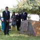 Bush and Obama at site of embassy bombing in Tanzainia