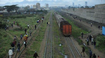 Over the next few years China will build a multi-billion dollar railway linking the Kenyan port of Mombasa to Nairobi (shown here), based on an agreement signed earlier this month by East African and Chinese officials. It's one of many examples of China's increasing economic engagement with African countries.