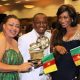 Cameroon Producer Agbor Gilbert and Nollywood Actresses in 2012