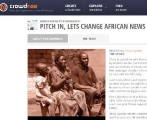 Pitch In, Lets Change African News