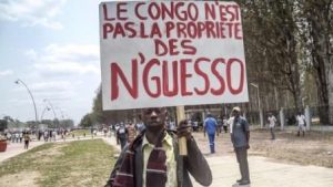 Protests in the Congo in reaction to a power grab by President Denis Sassou Nguesso